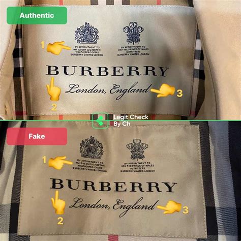 burberrys fake|How to Tell If Your Burberry Coat or Bag Is Authentic .